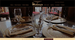 Desktop Screenshot of maharajaboston.com